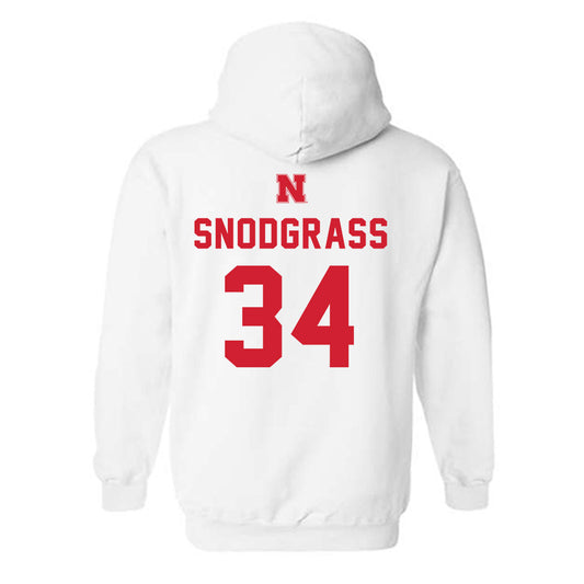 Nebraska - NCAA Football : Garrett Snodgrass - Hooded Sweatshirt Sports Shersey