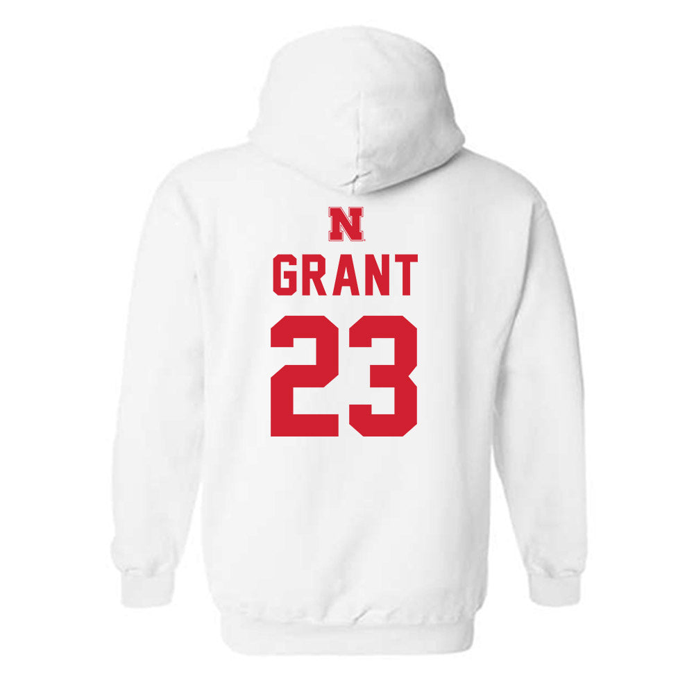 Nebraska - NCAA Football : Anthony Grant - Hooded Sweatshirt Sports Shersey