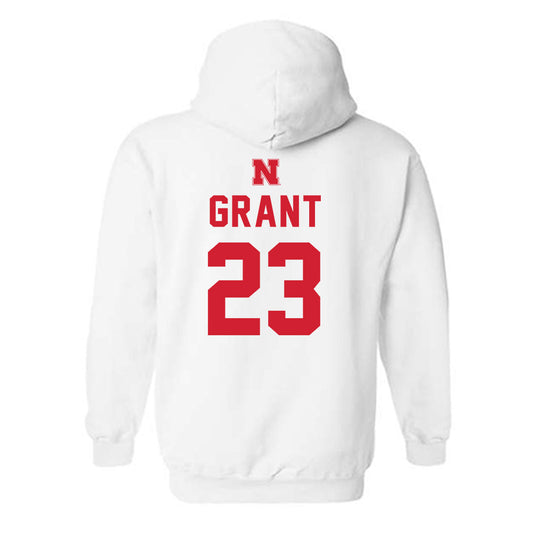 Nebraska - NCAA Football : Anthony Grant - Hooded Sweatshirt Sports Shersey