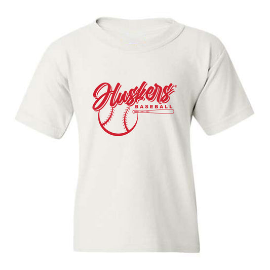 Nebraska - NCAA Baseball : Max Buettenback - Youth T-Shirt Sports Shersey