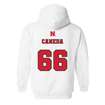 Nebraska - NCAA Softball : Katelyn Caneda - Hooded Sweatshirt Sports Shersey