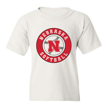 Nebraska - NCAA Softball : Talia Tokheim - Youth T-Shirt Sports Shersey