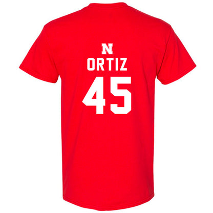 Nebraska - NCAA Football : Marco Ortiz Short Sleeve T-Shirt