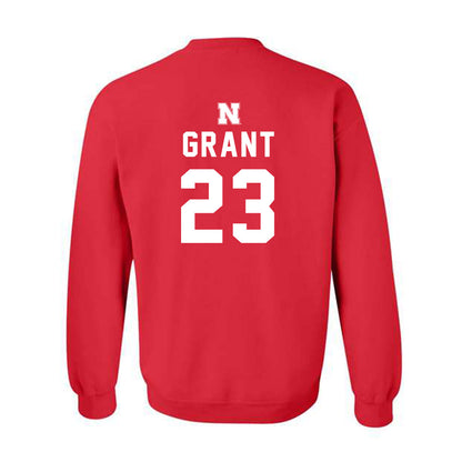 Nebraska - NCAA Football : Anthony Grant - Crewneck Sweatshirt Replica Shersey