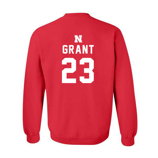 Nebraska - NCAA Football : Anthony Grant - Crewneck Sweatshirt Replica Shersey