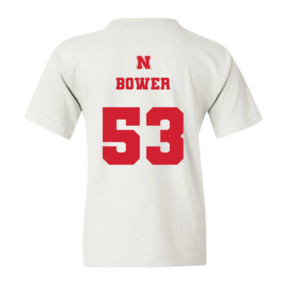Nebraska - NCAA Football : Jacob Bower - Youth T-Shirt Classic Shersey