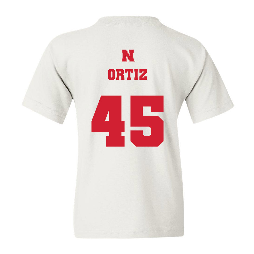 Nebraska - NCAA Football : Marco Ortiz - Youth T-Shirt