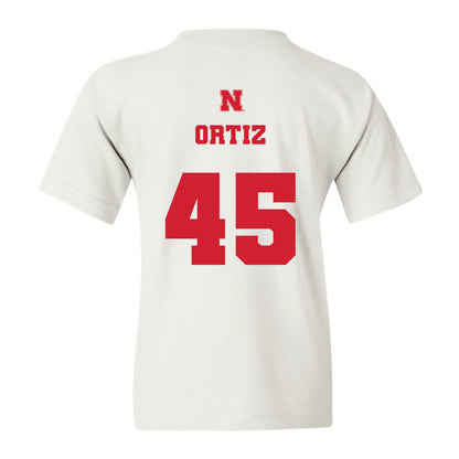 Nebraska - NCAA Football : Marco Ortiz - Youth T-Shirt