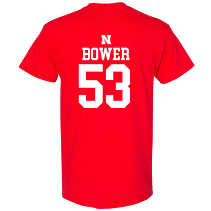 Nebraska - NCAA Football : Jacob Bower - T-Shirt Classic Shersey