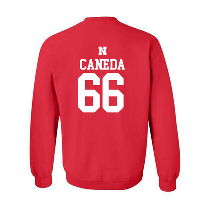 Nebraska - NCAA Softball : Katelyn Caneda - Crewneck Sweatshirt Classic Shersey