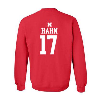 Nebraska - NCAA Football : Ty Hahn - Generic Red Shersey Sweatshirt