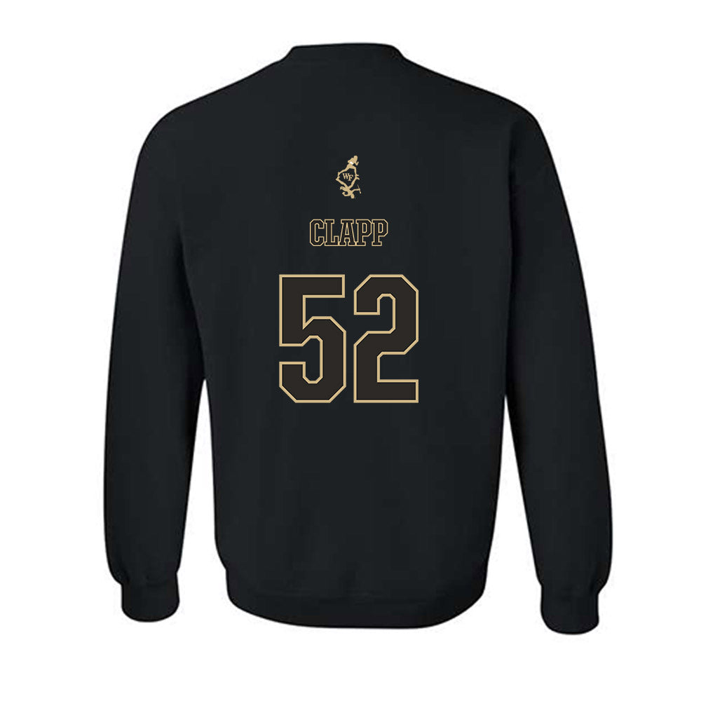 Wake Forest - NCAA Football : Spencer Clapp Sweatshirt