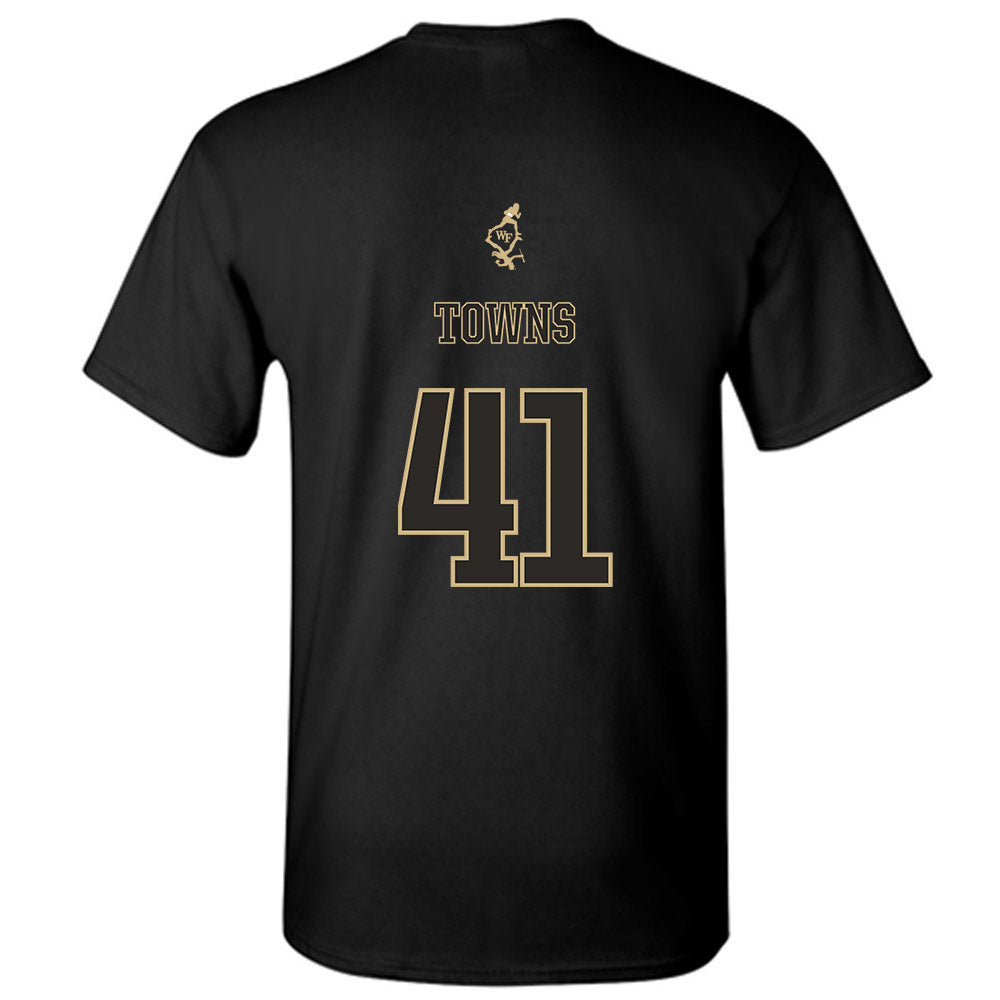 Wake Forest - NCAA Football : Will Towns Short Sleeve T-Shirt