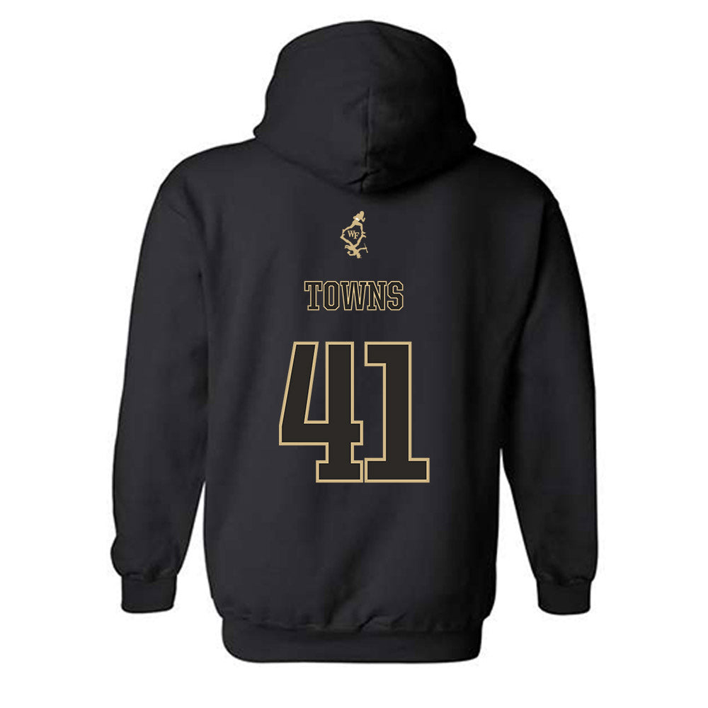 Wake Forest - NCAA Football : Will Towns Hooded Sweatshirt