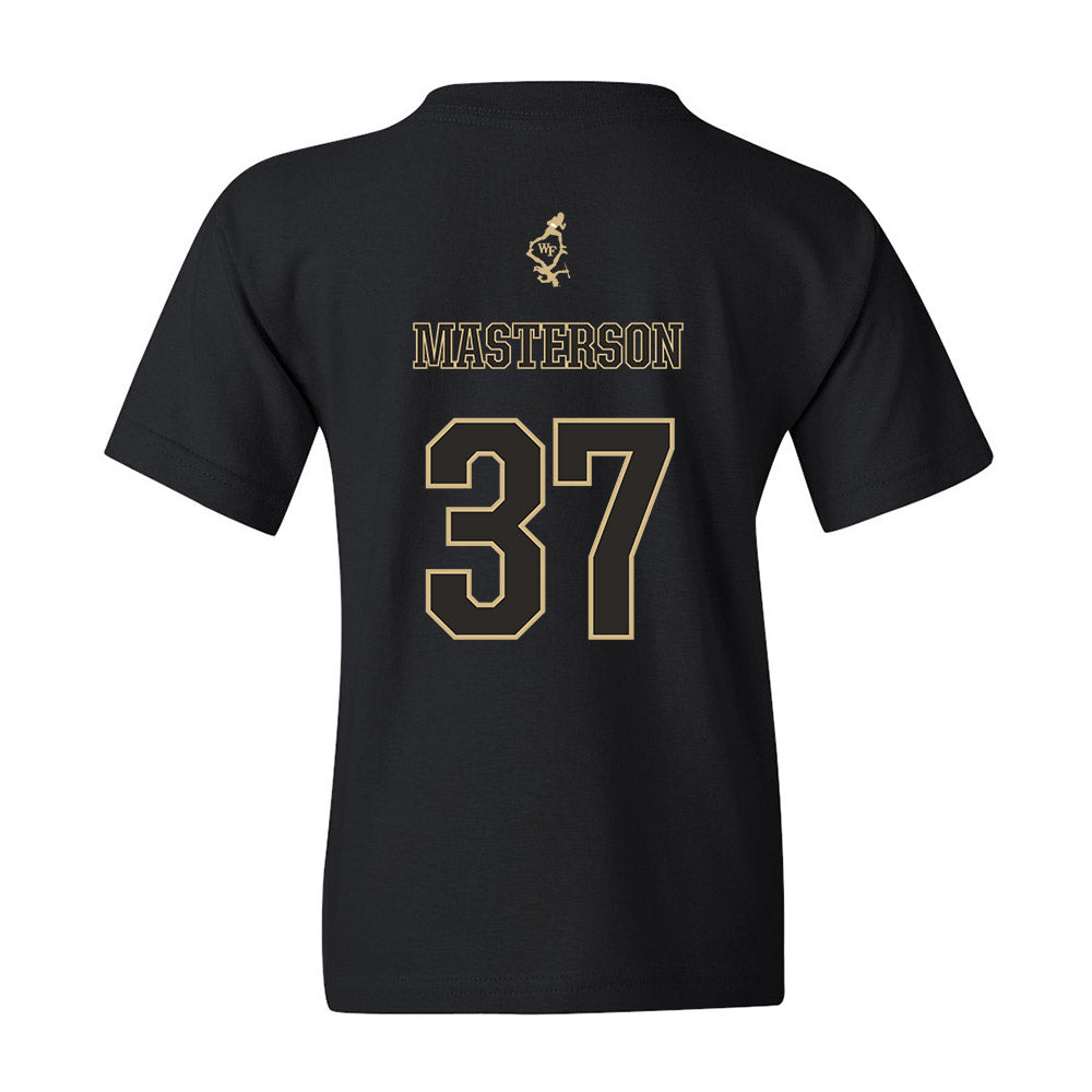Wake Forest - NCAA Football : Christian Masterson Youth T-Shirt