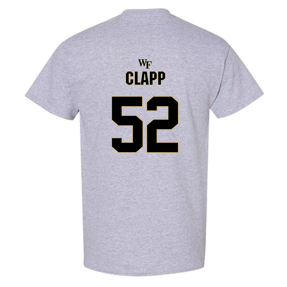 Wake Forest - NCAA Football : Spencer Clapp Short Sleeve T-Shirt