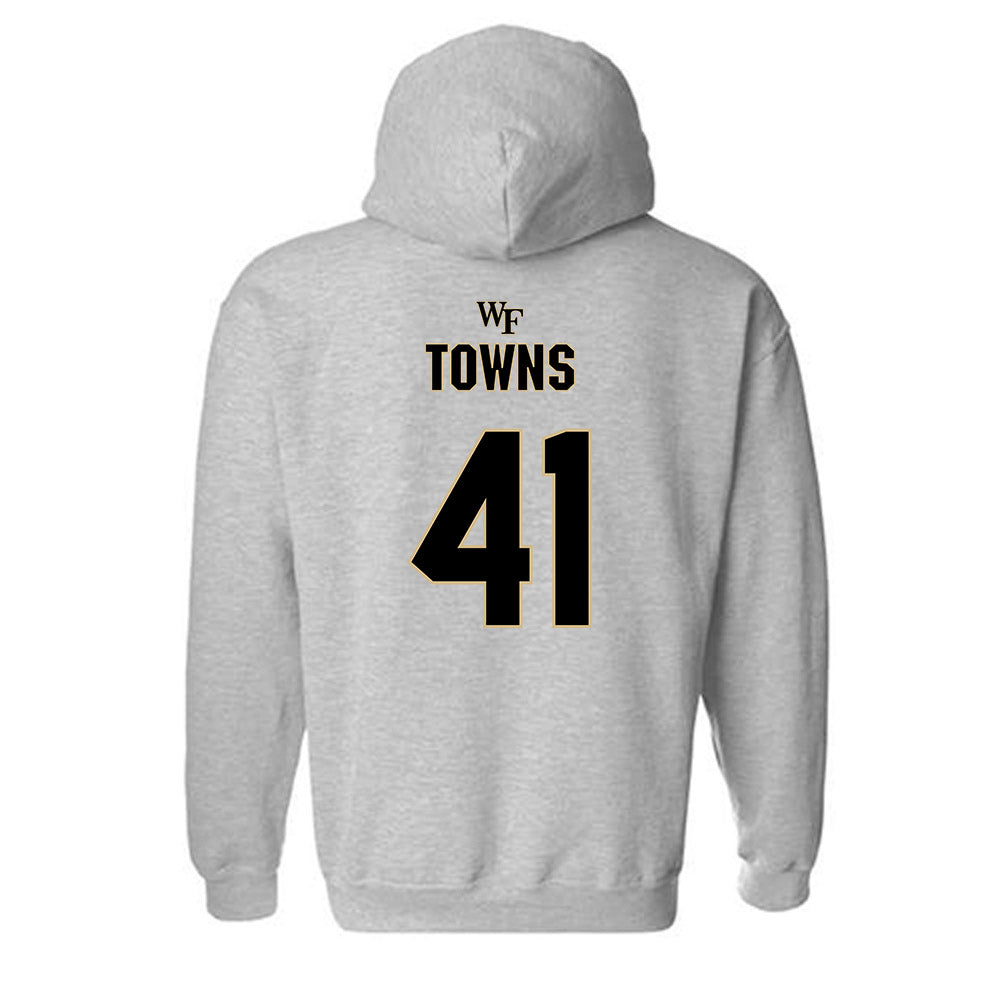 Wake Forest - NCAA Football : Will Towns Hooded Sweatshirt