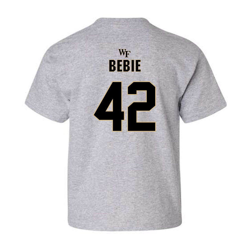 Wake Forest - NCAA Football : Thomas Bebie Youth T-Shirt