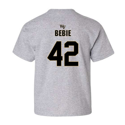 Wake Forest - NCAA Football : Thomas Bebie Youth T-Shirt