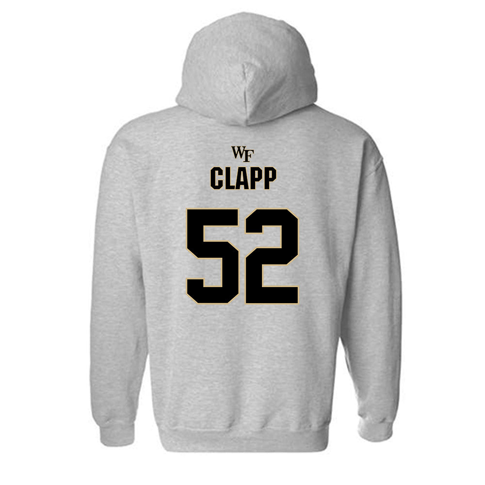 Wake Forest - NCAA Football : Spencer Clapp Hooded Sweatshirt
