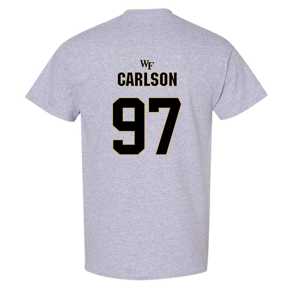 Wake Forest - NCAA Football : Caleb Carlson Short Sleeve T-Shirt