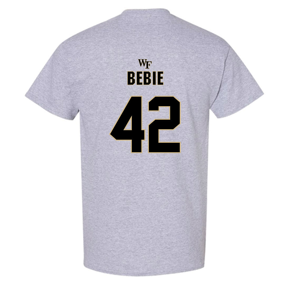 Wake Forest - NCAA Football : Thomas Bebie Short Sleeve T-Shirt