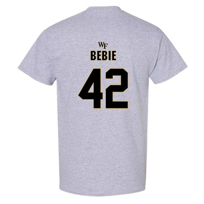 Wake Forest - NCAA Football : Thomas Bebie Short Sleeve T-Shirt