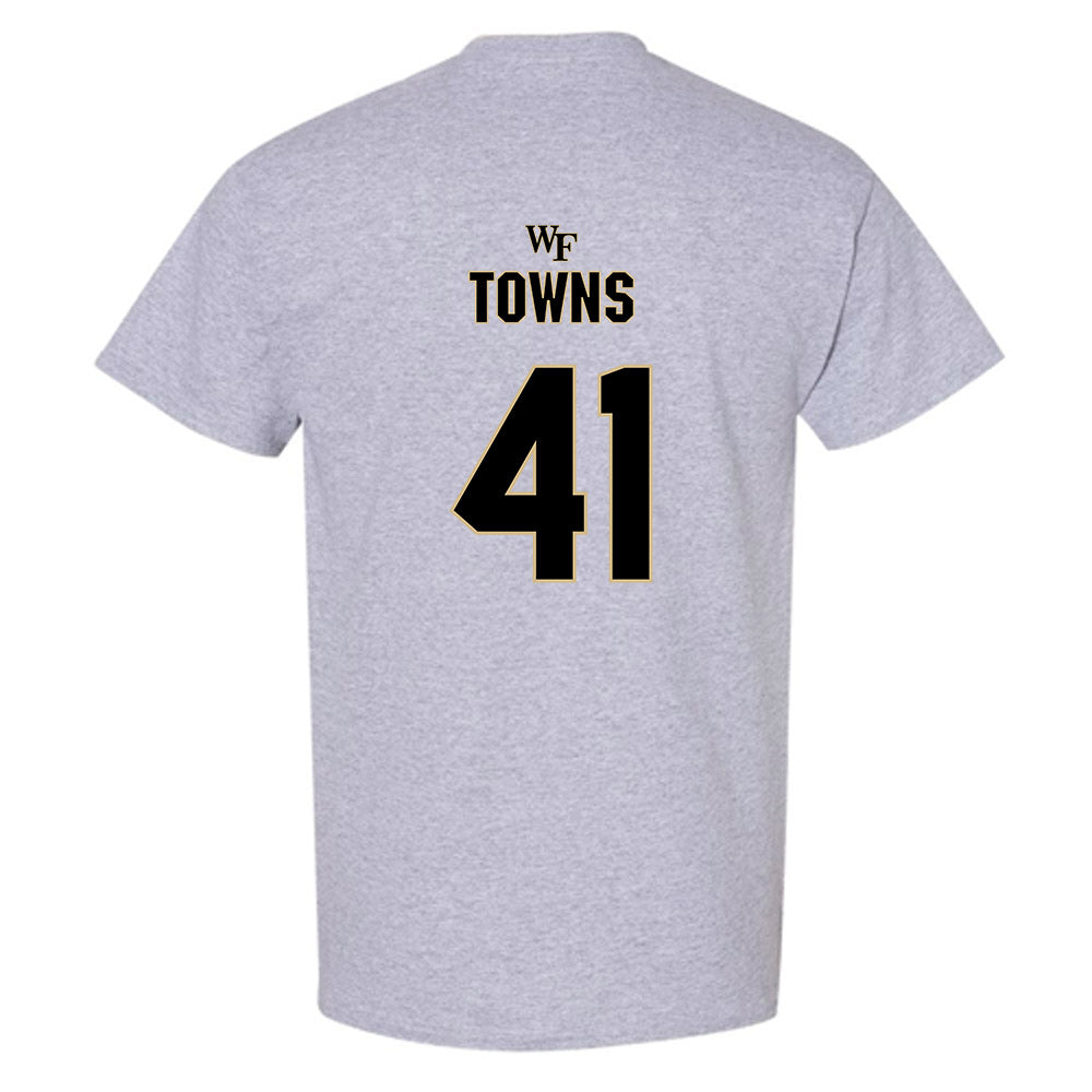 Wake Forest - NCAA Football : Will Towns Short Sleeve T-Shirt