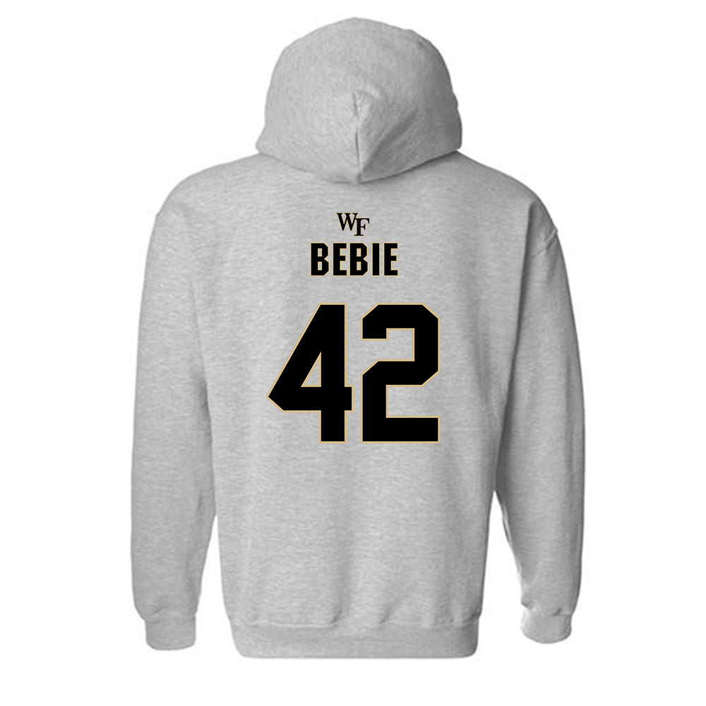 Wake Forest - NCAA Football : Thomas Bebie Hooded Sweatshirt