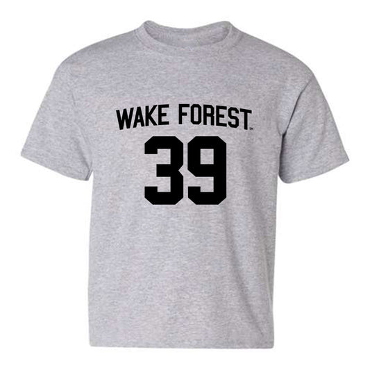 Wake Forest - NCAA Football : Aiden Hall - Youth T-Shirt