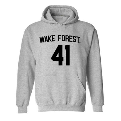 Wake Forest - NCAA Football : Will Towns - Hooded Sweatshirt