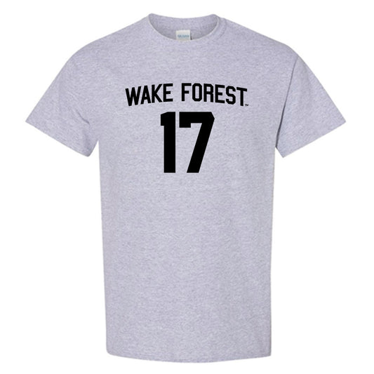 Wake Forest - NCAA Football : Zamari Stevenson - Short Sleeve T-Shirt
