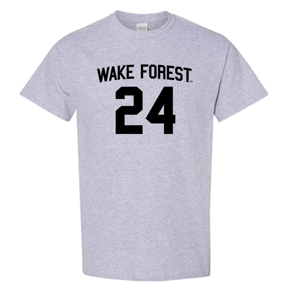 Wake Forest - NCAA Men's Soccer : Jacob Swallen Short Sleeve T-Shirt