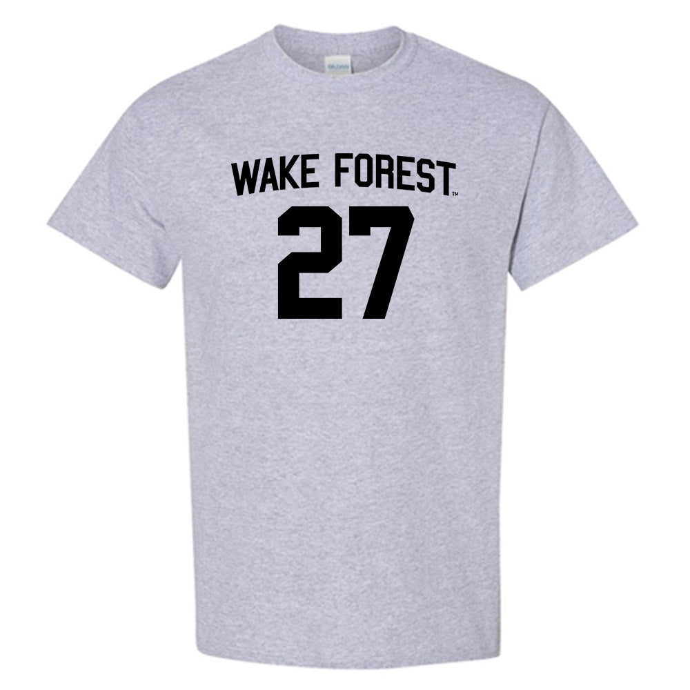 Wake Forest - NCAA Football : Travon West - Short Sleeve T-Shirt