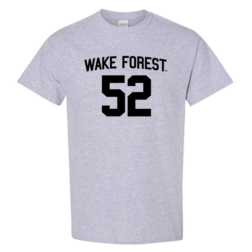 Wake Forest - NCAA Football : Spencer Clapp - Short Sleeve T-Shirt