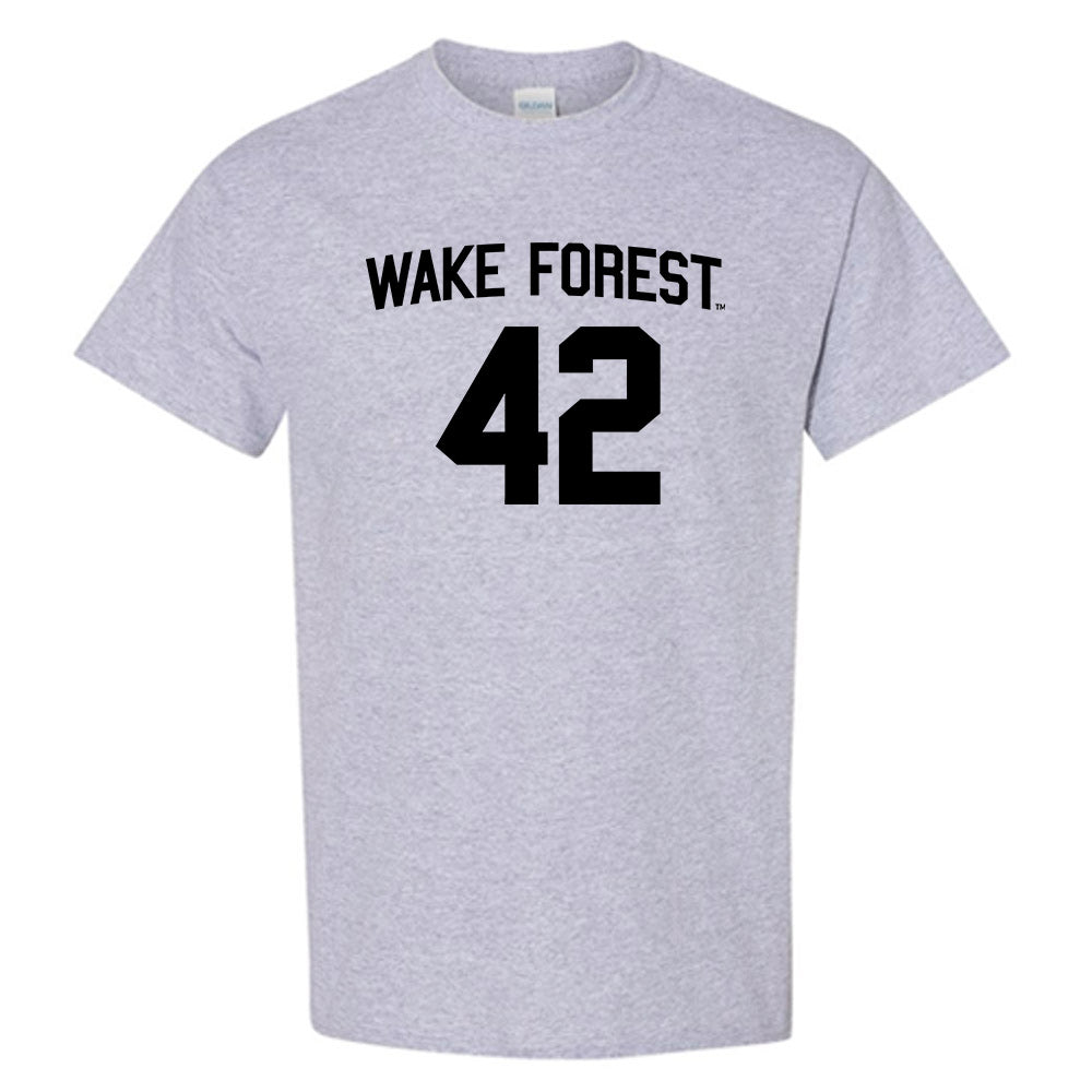 Wake Forest - NCAA Football : Thomas Bebie - Short Sleeve T-Shirt