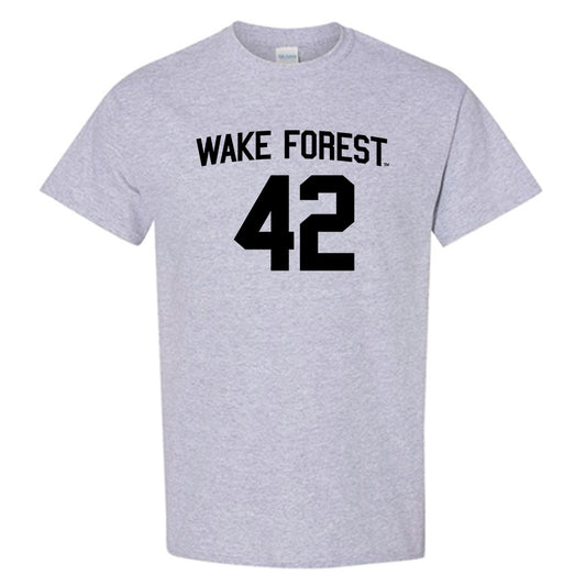 Wake Forest - NCAA Football : Thomas Bebie - Short Sleeve T-Shirt