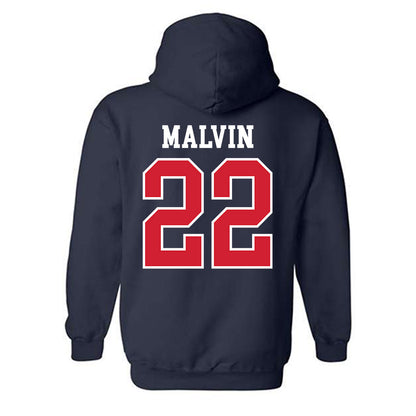 Ole Miss - NCAA Softball : Taylor Malvin - Hooded Sweatshirt Replica Shersey