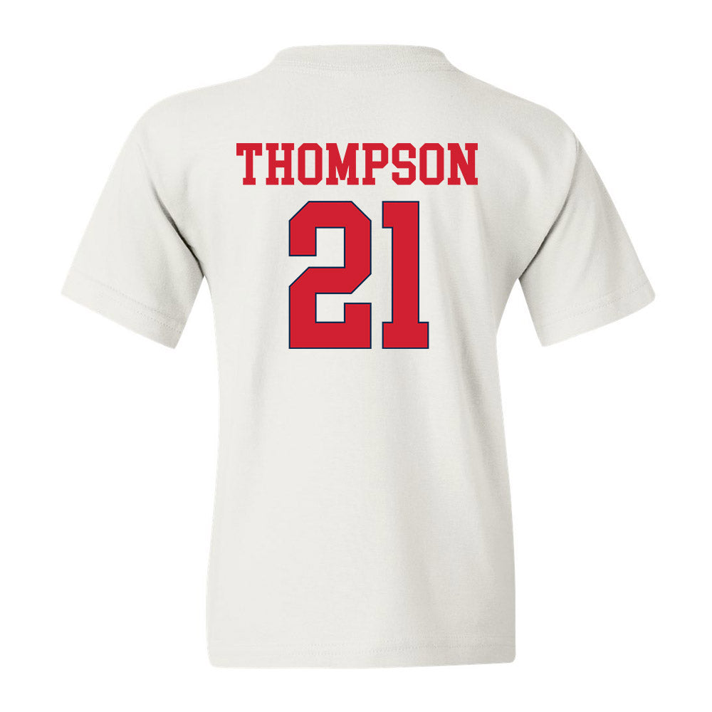Ole Miss - NCAA Softball : Grace Thompson - Youth T-Shirt Replica Shersey