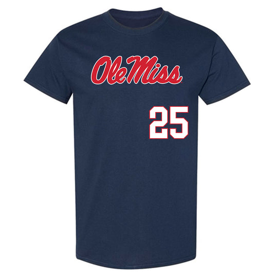 Ole Miss - NCAA Softball : Tenly Grisham - T-Shirt Replica Shersey