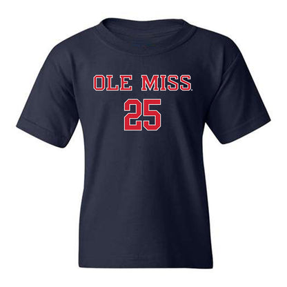Ole Miss - NCAA Softball : Tenly Grisham - Youth T-Shirt Classic Shersey