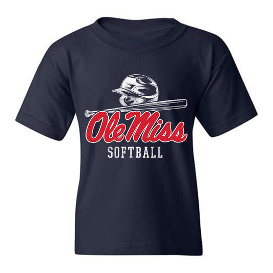 Ole Miss - NCAA Softball : Tenly Grisham - Youth T-Shirt Sports Shersey