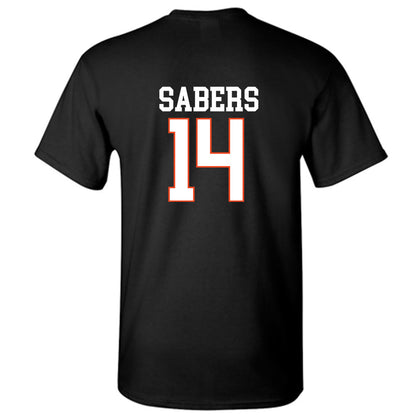 Campbell - NCAA Baseball : Zach Sabers - T-Shirt Replica Shersey