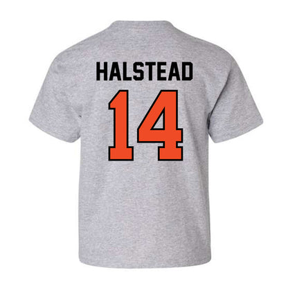 Campbell - NCAA Baseball : Tyler Halstead - Youth T-Shirt Classic Shersey