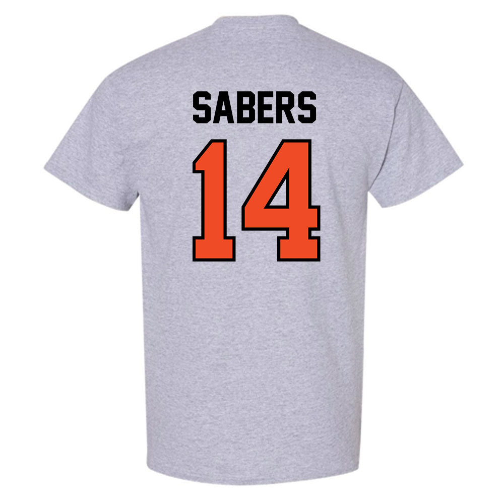 Campbell - NCAA Baseball : Zach Sabers - T-Shirt Classic Shersey