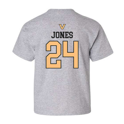 Vanderbilt - NCAA Women's Soccer : Courtney Jones - Youth T-Shirt Sports Shersey