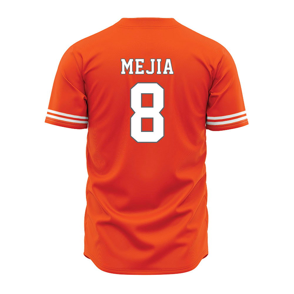 UTRGV - NCAA Baseball : Sebastien Mejia - Baseball Jersey Orange