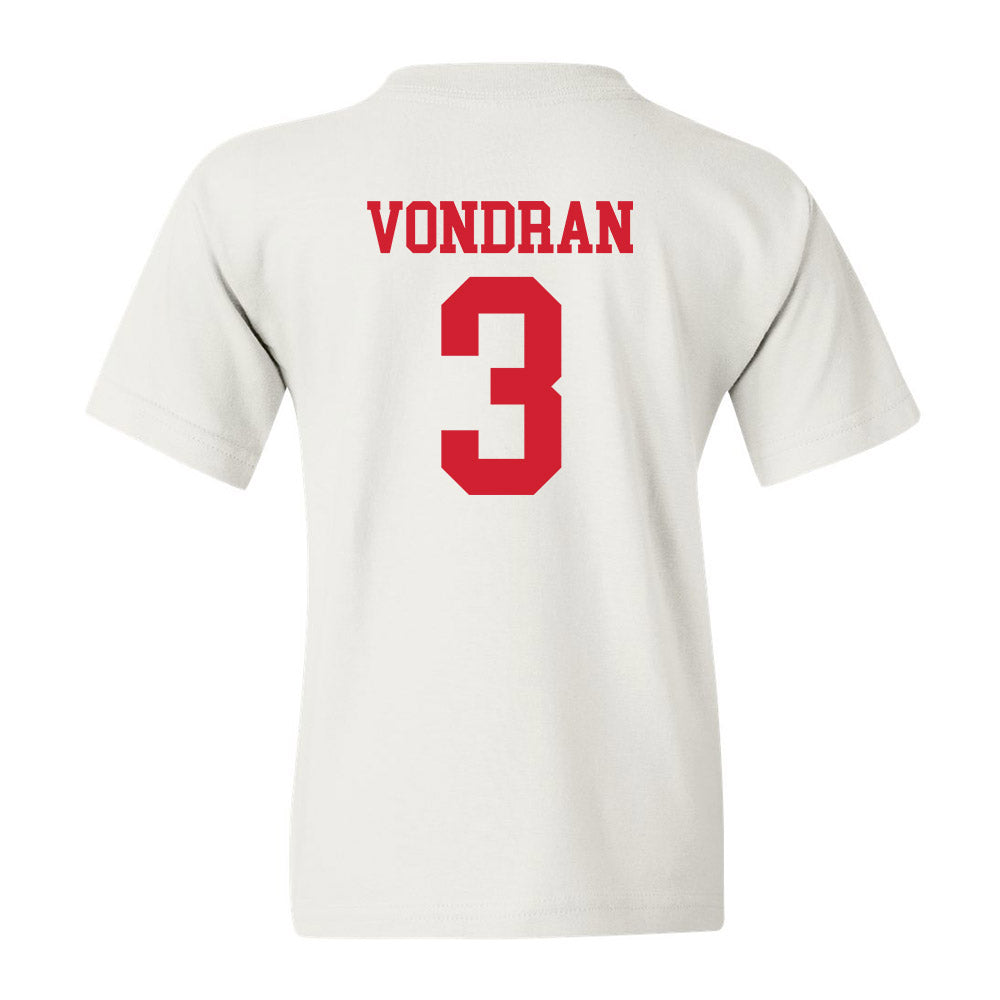 NC State - NCAA Women's Volleyball : Clara Vondran - Youth T-Shirt Sports Shersey