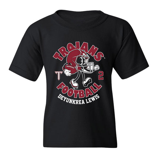 Troy - NCAA Football : Deyunkrea Lewis Fashion Shersey Youth T-Shirt
