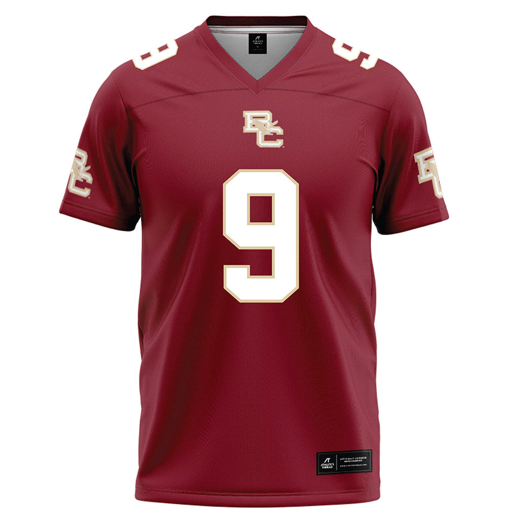 Boston College - NCAA Football : Josiah Griffin - Maroon Jersey